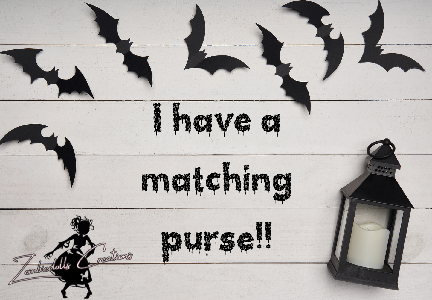 Vintage Horror “Purse Pal” Wallet | Handmade | Dracula & Classic Monsters Print