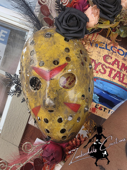 Camp Crystal Lake Wreath