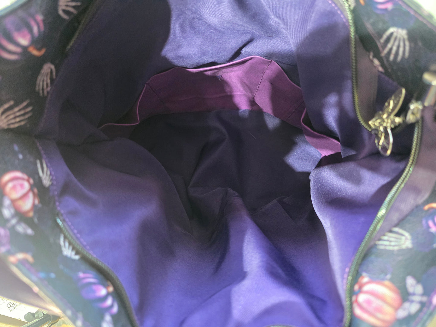 Midnight Moths Slouch Hobo Bag