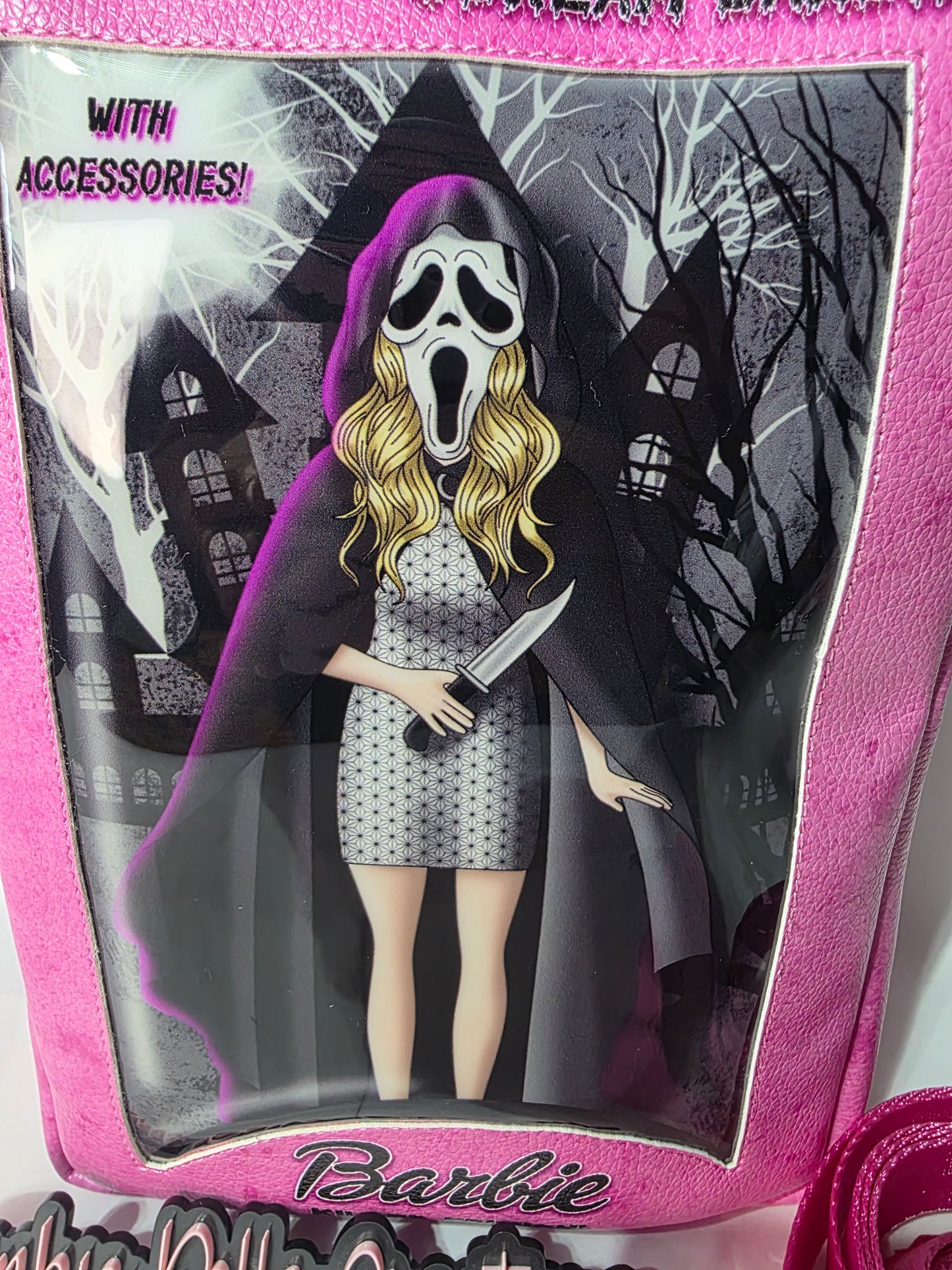 Scream Barbie Display Crossbody Bag