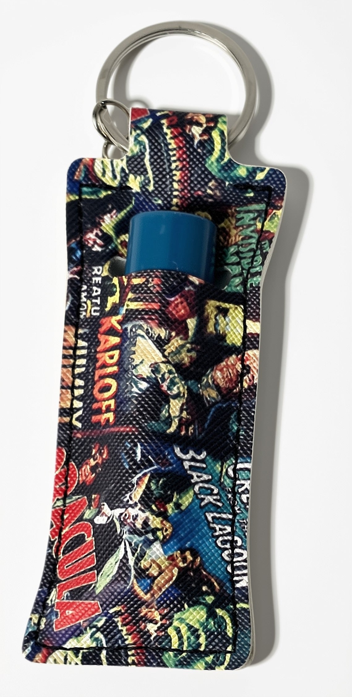 Chapstick Holder Keychain | Handmade Lip Balm Holder