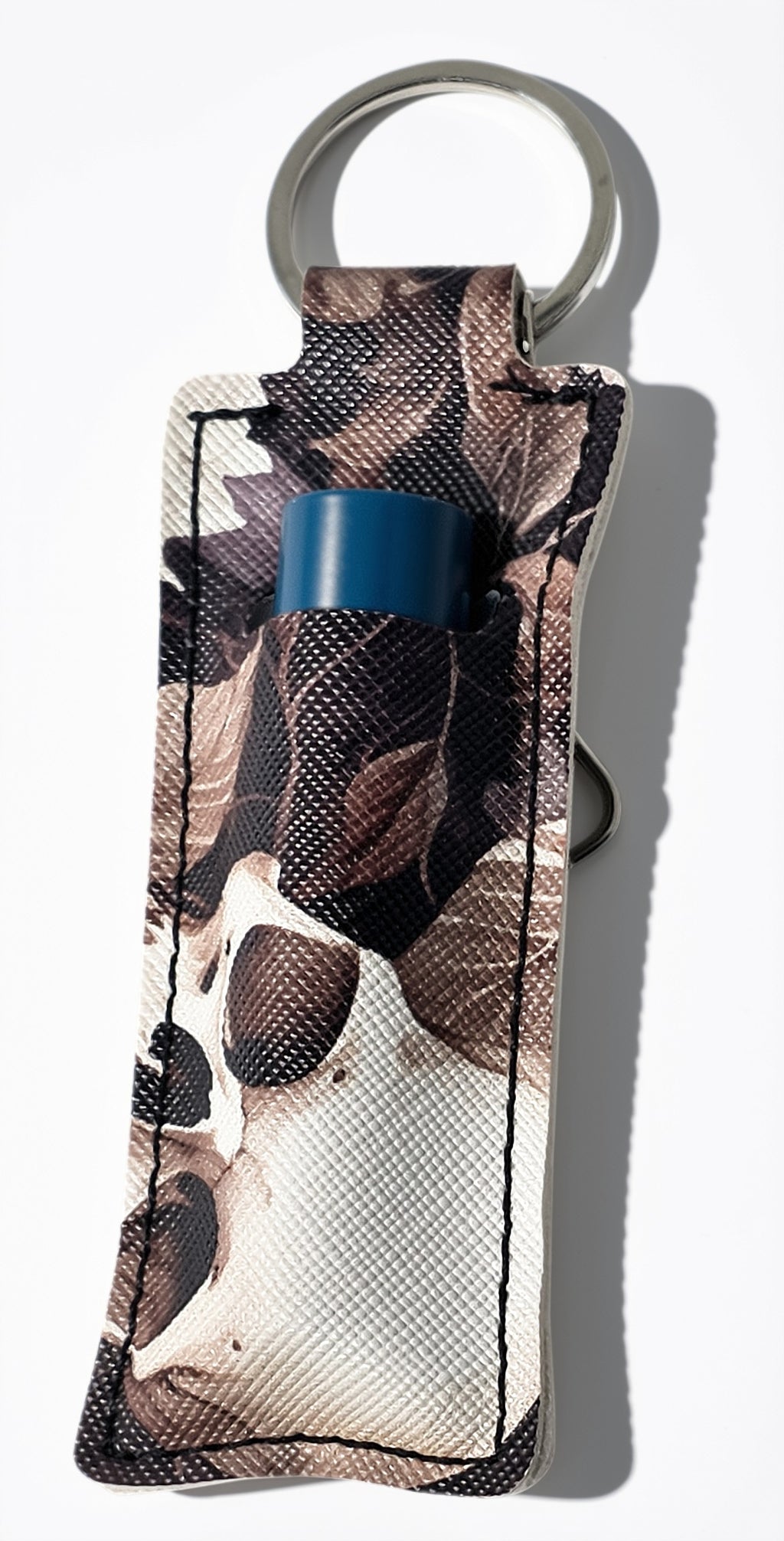 Chapstick Holder Keychain | Handmade Lip Balm Holder