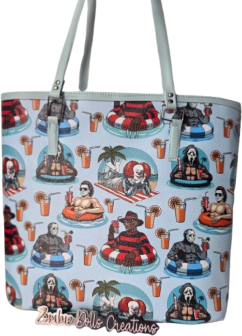 Poolside Slashers Blackthorne Tote Bag