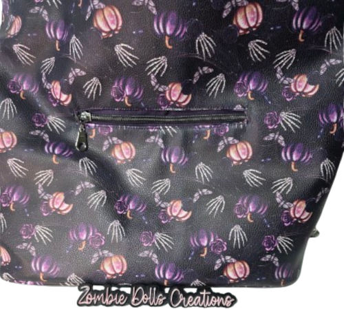 Midnight Moths Slouch Hobo Bag