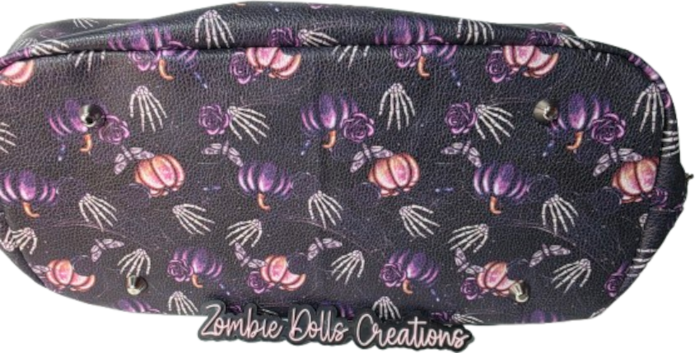 Midnight Moths Slouch Hobo Bag