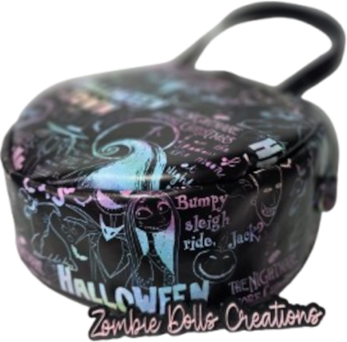 Halloween Town Round Magdalena Circle Bag