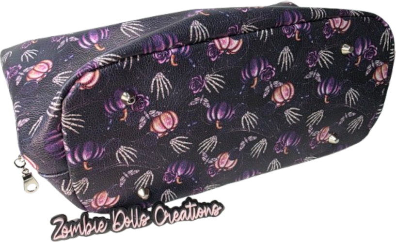 Midnight Moths Slouch Hobo Bag