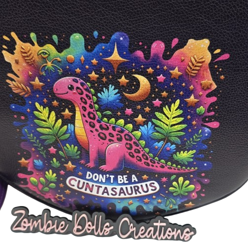 Don't Be a Cuntasaurus Magdalena Circle Bag