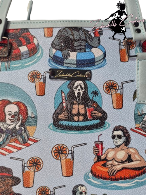 Poolside Slashers Blackthorne Tote Bag