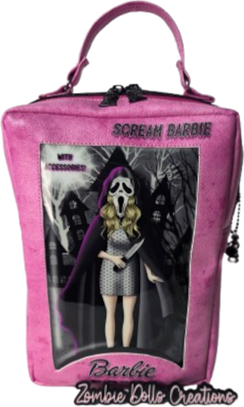 Scream Barbie Display Crossbody Bag