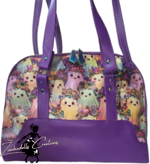 Floral Ghost Boronia Bowler Bag