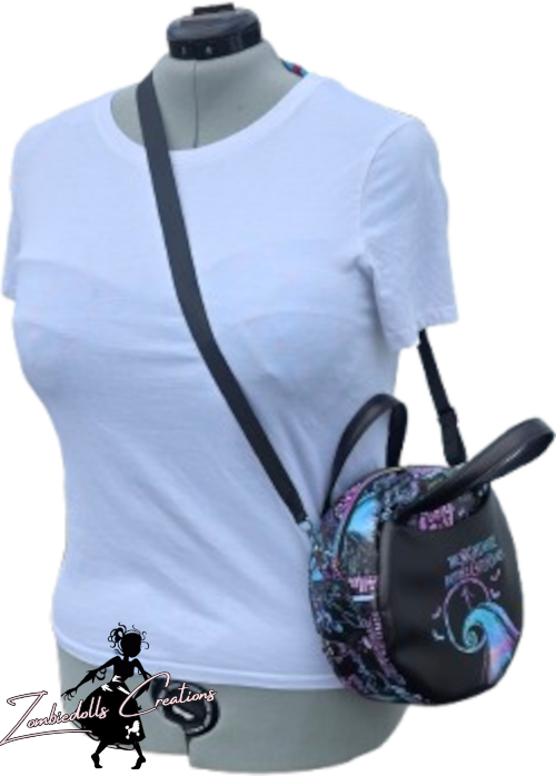 Halloween Town Round Magdalena Circle Bag