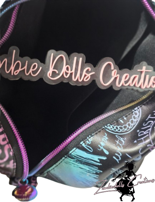 Halloween Town Round Magdalena Circle Bag